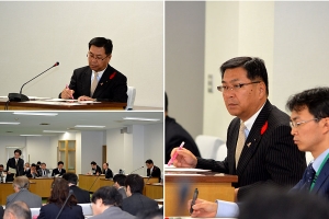 第1分科会委員長として決算を審議