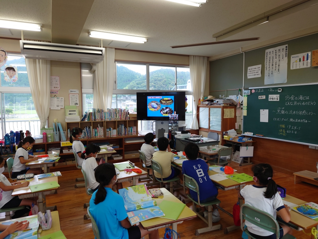 宍喰小学校☆オンライン学習 Let's!! Be ambitious