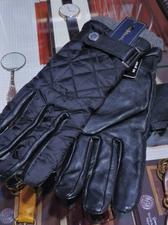 polo ralph lauren quilted gloves