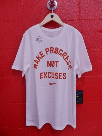 no excuses t shirt nike