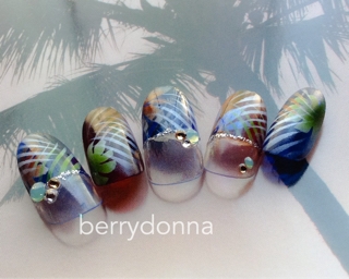 エアブラシ新作アート サマーボタニカル Berrydonna News