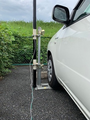 21MHz 5/8λ GPアンテナ 箱入り未開封 見習っ 未使用