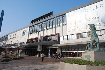 岡山到着