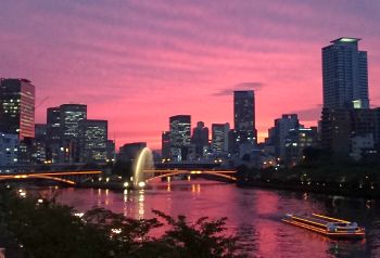 夕焼けがきれい