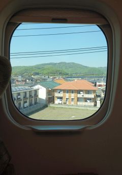 快晴の下,横浜へ