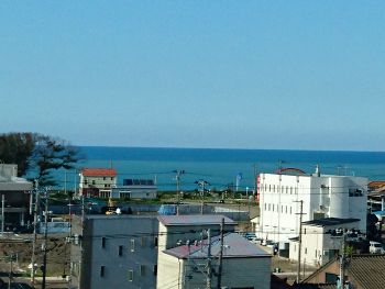糸魚川からの日本海眺望