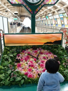 藤沢駅の花時計