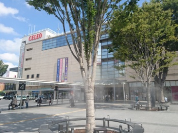 甲府駅に到着