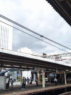 どんよりとした空模様