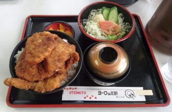 ソースカツ丼定食(大)