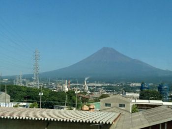 富士山がきれいに見えました