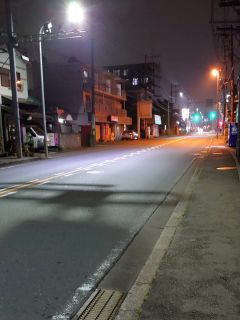 国道一号線も