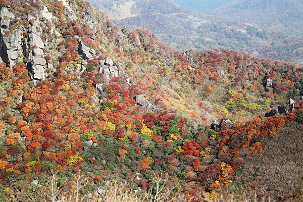 三俣山の紅葉