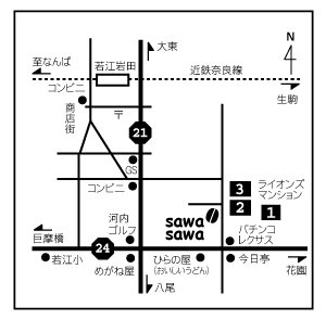 sawasawa map