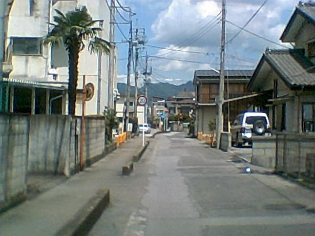 病院の路地