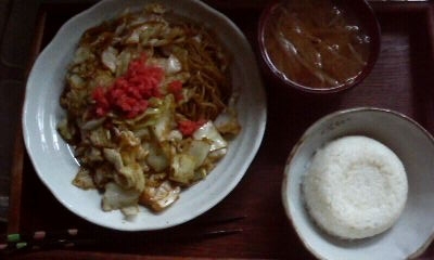 やきそば定食