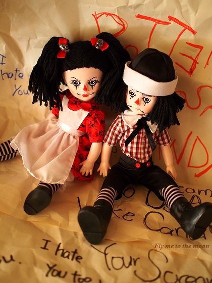 Living Dead Dolls ROTTEN SAM& SANDY １ | Fly Me To The Moon