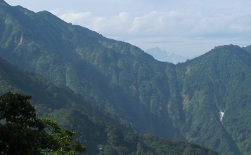 230818栂海新道から剣岳