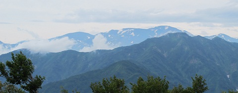 230718白鳥山から栂海新道