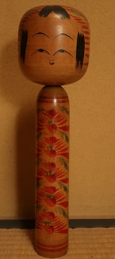 遠刈田系 こけし工人 佐藤文助39歳の時の作品 こけし⭐️ 佐藤