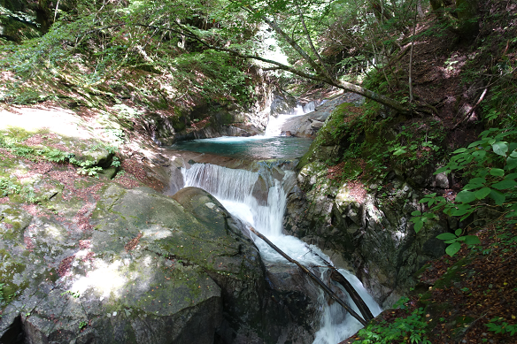 笛吹川西沢渓谷から黒金山(2,232m) | WALK あばうと 日本4,000山