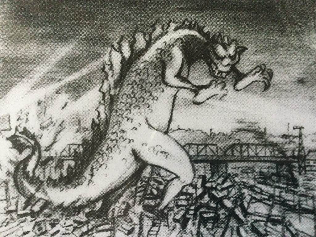 ゴジラの息子」絵コンテ - コレクション