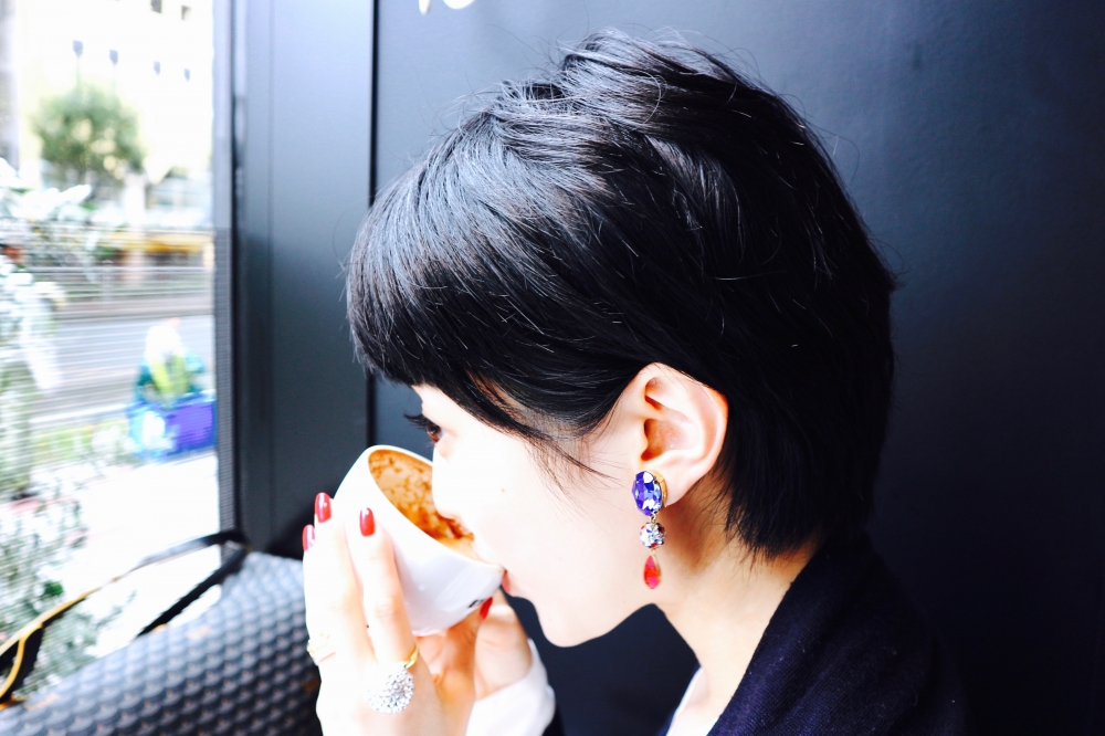 【JULICA ジュリカ】スワロフスキーイヤリング「デビュー!」