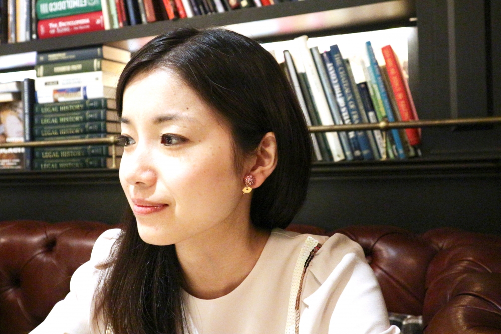 【JULICA ジュリカ】swarovski earrings-MYBONBON. スワロフスキーイヤリング「マイボンボン」、伊勢丹LADIES & GENTLEMENにて。