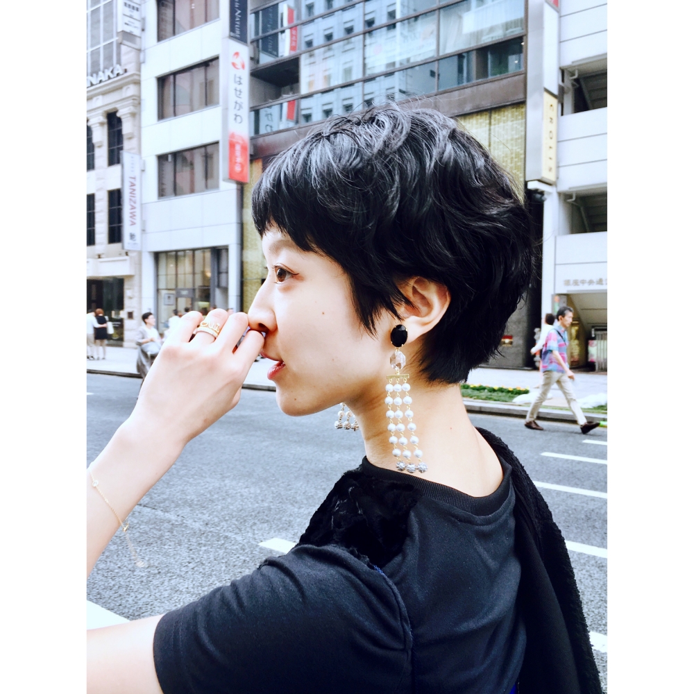 【JULICA ジュリカ】ジュエリーデザイナーゆり香のジュエリー、イヤリング、ファッションコーデ、東京、日本橋。