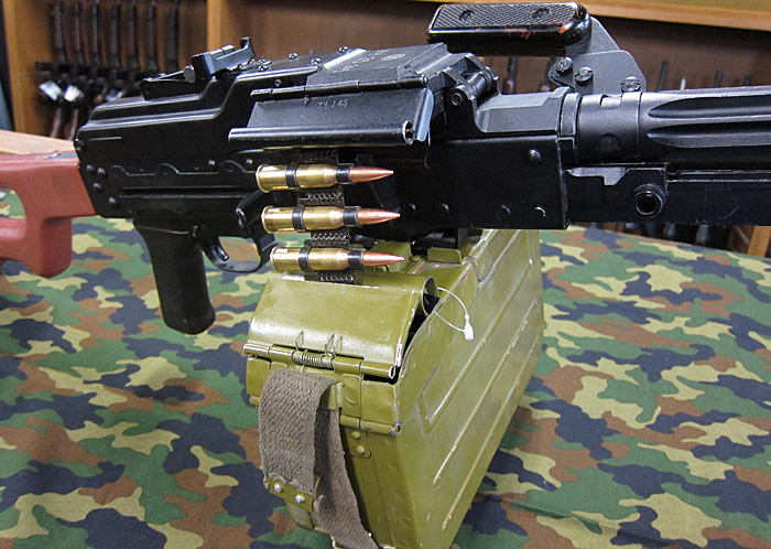 TWI製 7.62×54Rダミーカート +ベルトリンク セット 15RDS PKP PKM