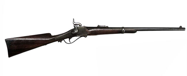 シャープス騎兵銃 モデルガン 第六回 DENIX Sharps rifleシャープスライフル 六発？いいえ。一
