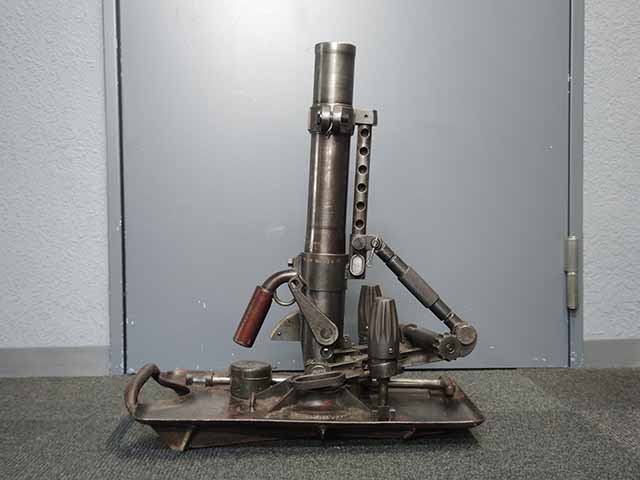 「無可動迫撃砲弾」 無可動装飾品 60mm迫撃砲 M2 1945年 ファイヤストン社製の落札