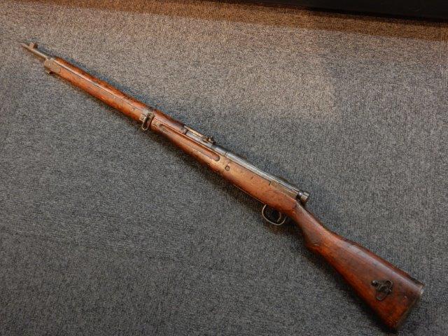 九九式小銃『不可動』　骨董　旧日本軍　　ミリタリー タナカ] 旧日本軍 九九式短小銃 鬼胡桃銃床仕様 ver.2 ガスガン