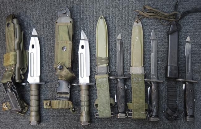 m 1942 バヨネット 米軍銃剣切断済骨董品 ww2 US1942本物