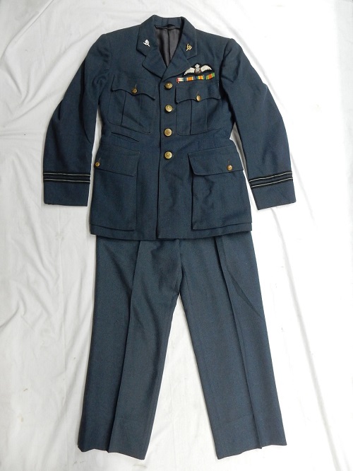 ww2 RAF オフィサー・サービスドレス イギリス空軍 制服 上下-