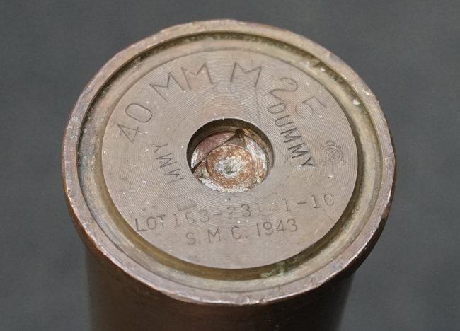 40年代　銅製　90mm砲弾 k40y-9 / ロシア(旧ソ連) 軍用コンデンサ 1個【0.033μF/400V/PIO