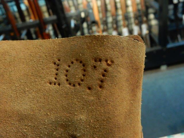 大阪店在庫の陸軍下士官兵用編上靴 (昭十四製） | Chicago Blog