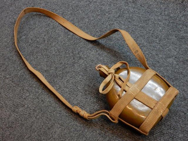 Amazon.co.jp: 旧 日本軍 九四式 昭五式 兵用 負い紐 水筒 大