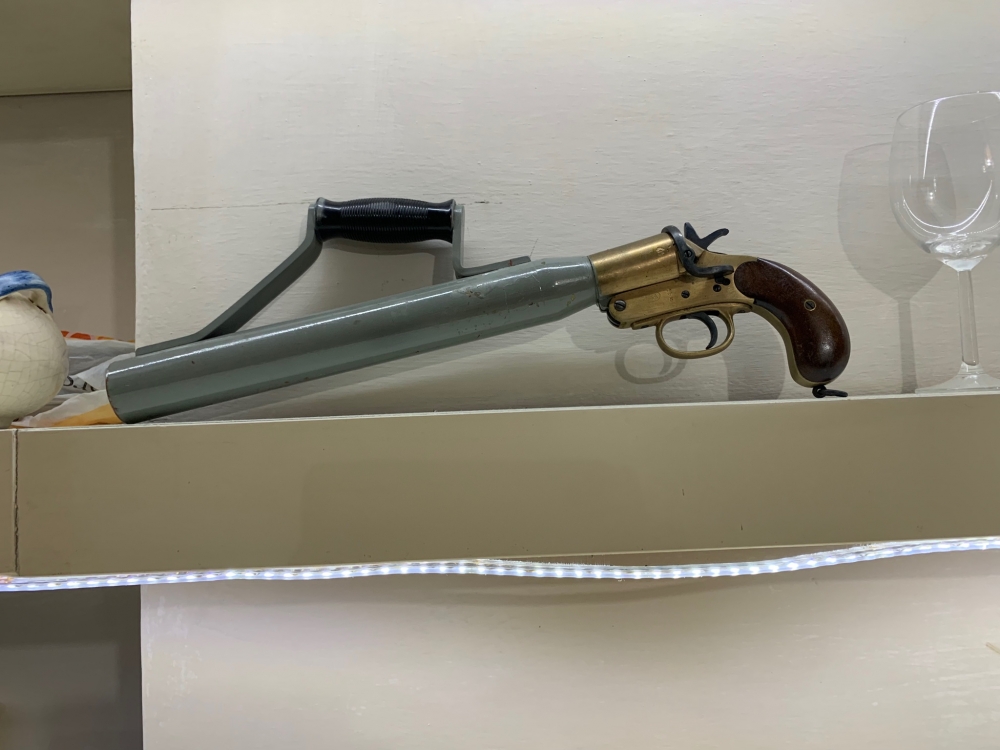 □古式銃 TOWER 1868 ピン打ち式銃砲□