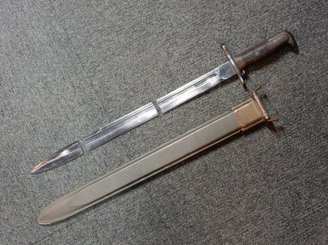 最新発見 太平洋線御用達? U.S. M1905銃剣 (通称M1942銃剣) | Chicago Blog 武具