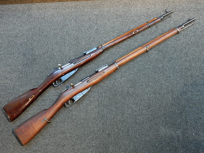 モシンナガン M1891 歩兵銃とモシンナガン M1891/30 歩兵銃の比較