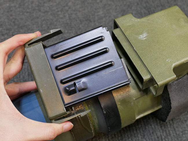 東京)米軍 MK7 mod0　SMAW　ロケット弾コンテナ 使用済み 米軍実物 83mm SMAW MK4 ロケットランチャー コンテナ 火薬もロケット