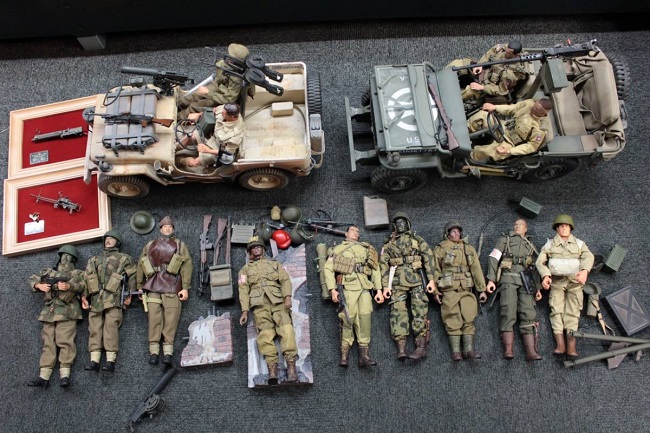 大阪店店頭引き取り限定! 1/6アクションフィギュアを車輌、含め