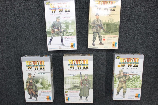 大阪店よりドイツ兵、特殊部隊、アメリカ軍パイロットなどの1/6