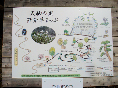 戸倉宿キティランドの看板