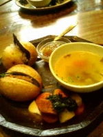 ある日のカフェでのランチ