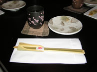 まずはお茶から