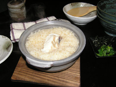 真鯛の鍋飯