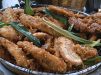 バナナ揚げ