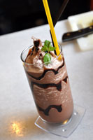 chocolate smoothie